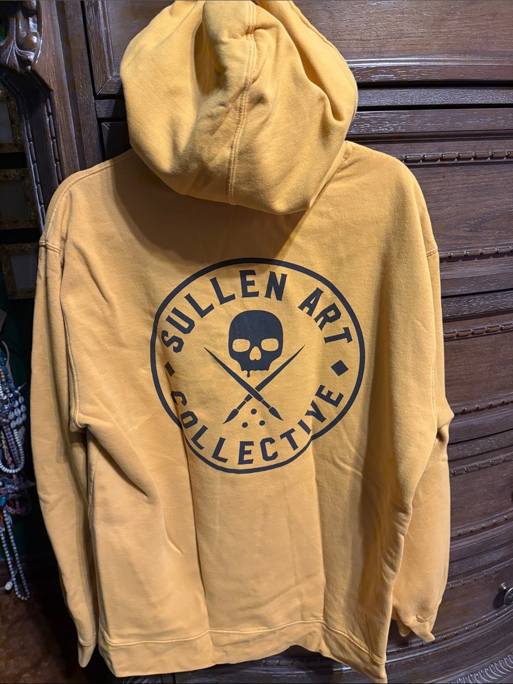 Sullen Art Collective Men's Hoodie in Mustard